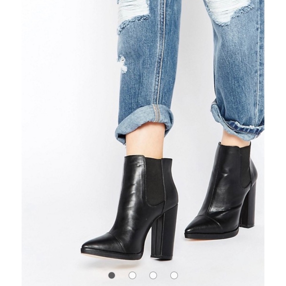 ASOS Pointed Chelsea Ankle Boots
